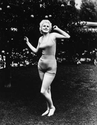 Actress Jean Harlow, Publicity Portrait in Bathing Suit, 1931  Copyright: xABxArchivex jtv007419