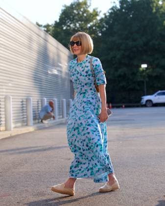 US Open - Celebs on the blue carpet - Day 3 Anna Wintour arrives on the blue carpet at The US Open in New York, NY on August 28, 2024. Photo by Charles Guerin ABACAPRESS.COM New York NY USA  Copyright: xGuerinxCharles ABACAx