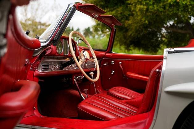Super rare Mercedes-Benz 300SL Roadster one of only 27 made for sale at Â£2m Story from Jam Press (Rare Mercedes Sale) Pictured: The Mercedes-Benz 300SL and all it s accompanying gear are for sale at Â£2m. Super rare Mercedes-Benz 300SL Roadster one of only 27 made for sale at Â£2m An extremely rare Mercedes-Benz car one of just 27 of its kind is now for sale. The 1957 W198 300SL Roadster™s perhaps most unique design is its five original, PZ Rudge knock-off wheels. These were a special order option; of the models produced between 1957-1963, less than 1.5% have the feature. The vehicle also retains its original numbers matching components and Hepco luggage suitcases. Most of the Factory Rudge Roadsters are  Copyright: xJamxPress www.gullwingmotorcars.com