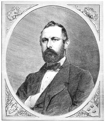 Karl XV. von Schweden (1826 1872), der König von Schweden und Norwegen. Kupferstich eines unbekannten Künstlers aus Ny Illustrerad Tidning 1866 Charles XV of Sweden (1826-1872), the king of Sweden and Norway. Engraving by unknown artist from Ny Illustrerad Tidning 1866 Copyright: imageBROKER J.xSandvik ibxiqx08962352.jpg