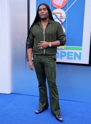 US Open - Celebs on the blue carpet - Day 4 arrives at the second round of the US Open tennis tournament in New York, NY on August 29, 2024. Photo by Charles Guerin ABACAPRESS.COM New York NY USA  Copyright: xGuerinxCharles ABACAx