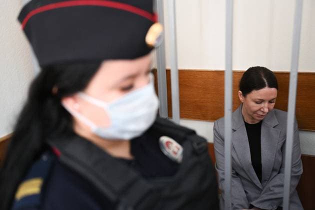 News Themen der Woche KW35 News Bilder des Tages Russland, Jelena Blinowskaja in Moskau vor Gericht Russia Blogger Tax Evasion Trial 8753019 30.08.2024 Blogger Yelena Blinovskaya, charged with tax evasion, is seen inside a defendant s cage during a hearing at the Savyolovsky District Court, in Moscow, Russia. On April 27, 2023 the Investigative Committee announced the initiation of a criminal case against Blinovskaya on tax evasion and money laundering. According to investigators, the blogger did not pay taxes for 2019-2021 totaling over 918 million rubles. Kirill Zykov Sputnik Moscow Russia  Copyright: xKirillxZykovx