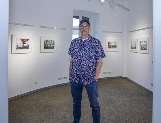 Vernissage RheinILand - Fotografien- Portrait einer Wasserlandschaft - Karsten Enderlein ** NUR FÜR REDAKTIONELLE ZWECKE ** EDITORIAL USE ONLY **<p>Die Vernissage RheinILand - Fotografien- Portrait einer Wasserlandschaft - von Karsten Enderlein findet am Freitag, den 30.08.2024 im Wasserturm in Wesel statt. Deutschland NRW Wesel Copyright: top-top.de