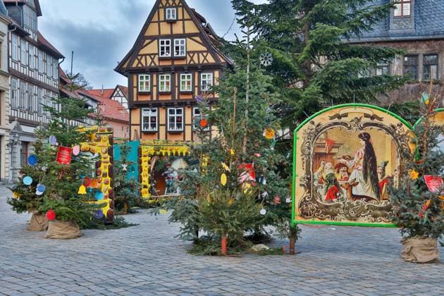 Bilder aus der historischen Fachwerkstadt Quedlinburg Harz Pictures from the historic half-timbered town of Quedlinburg Harz Mountains Copyright: imageBROKER dk-fotowelt ibxiqx09219430.jpg