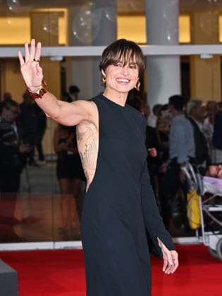 Venice: Venice, 81st Venice Film Festival 2024 - Sixth Evening. Red Carpet Filming Italy Award In the photo: Kasia Smutniak Venice  - ZUMAp169 20240901_zea_p169_1339 Copyright: xManuelexMangiarottix
