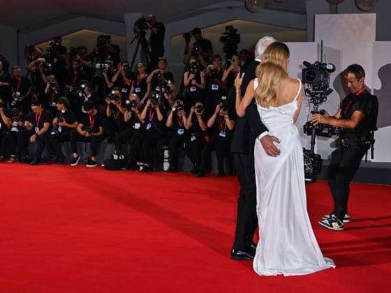 Venice: Venice, 81st Venice Film Festival 2024 - Sixth Evening. Red Carpet Filming Italy Award In the photo: Richard Gere and Alejandra Silva Venice  - ZUMAp169 20240901_zea_p169_1359 Copyright: xManuelexMangiarottix