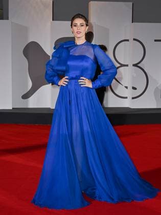 Venice: Venice, 81st Venice Film Festival 2024 - Sixth Evening. Red Carpet Filming Italy Award In the photo: Diana del bufalo Venice  - ZUMAp169 20240901_zea_p169_1384 Copyright: xManuelexMangiarottix