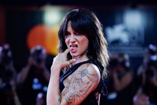 September 1, 2024, Venice, ITALY: Italian actor Asia Argento attends the red carpet of the Filming Italy Venice Awards at the 81st annual Venice International Film Festival, in Venice, Italy, 01 September 2024. The movie is presented in the official competition Venezia 81 at the festival running from 28 August to 07 September 2024. ANSA FABIO FRUSTACI Venice ITALY  - ZUMAa110 20240901_zaf_a110_212 Copyright: xFabioxFrustacix