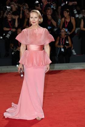 Wolfs Premiere at 81st Venice International Film Festival VENICE, ITALY. September 1, 2024: Amy Ryan at the premiere for Wolfs at the 81st Venice International Film Festival. Picture: Kristina Afanasyeva Featureflash Venice Italy  Copyright: xKristinaxAfanasyevax xFeatureflashx