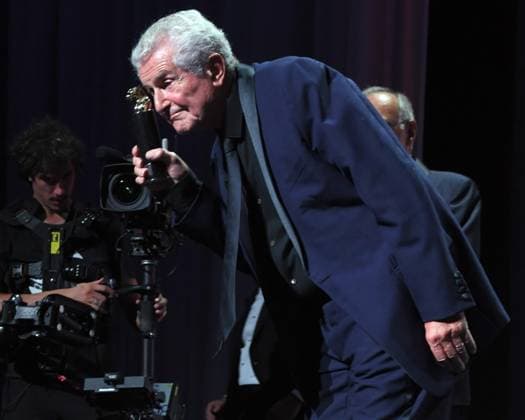 Venice: Venice, 81st Venice International Film Festival, Cartier Glory To The Filmmaker Award Ceremony. Pictured: Claude Lelouch Venice  - ZUMAp169 20240902_zea_p169_2028 Copyright: xAlbertoxTerenghi PoolxxEvenx