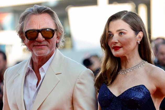Entertainment Bilder des Tages September 3, 2024, Venice, ITALY: US actor Daniel Craig with his wife British actor Rachel Weisz arrive for the premiere of ˜Queer™ at the 81st annual Venice International Film Festival, in Venice, Italy, 03 September 2024. The movie is presented in the official competition Venezia 81 at the festival running from 28 August to 07 September 2024. ANSA FABIO FRUSTACI Venice ITALY  - ZUMAa110 20240903_zaf_a110_120 Copyright: xFabioxFrustacix
