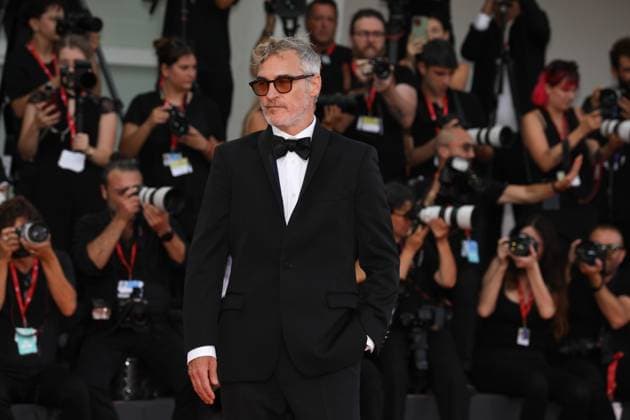 September 4, 2024, Lido Di Venezia, Veneto, Italy: JOAQUIN PHOENIX walks the red carpet for the Premiere of Joker: Folie a Deux movie during the 81st Venice International Film Festival in Lido di Venezia, Italy Lido Di Venezia Italy - ZUMAc179 20240904_zep_c179_106 Copyright: xMickaelxChavetx