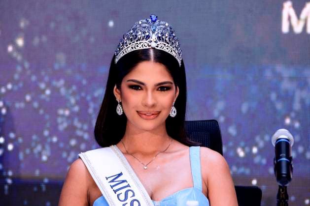 September 4, 2024, Mexico City, Mexico City, Mexico: Miss Universe 2023, SHEYNNIS PALACIOS, during a press conference at the Postal Palace of the Historic Center of Mexico City, where they gave details of their 73rd Edition of Miss Universe 2024 that will take place on November 16 in Mexico City. Mexico City Mexico - ZUMAn296 20240904_zip_n296_001 Copyright: xJorgexNunezx