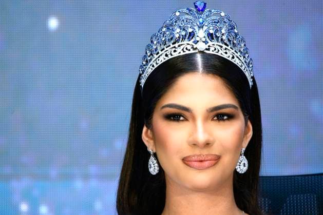 September 4, 2024, Mexico City, Mexico City, Mexico: Miss Universe 2023, SHEYNNIS PALACIOS, during a press conference at the Postal Palace of the Historic Center of Mexico City, where they gave details of their 73rd Edition of Miss Universe 2024 that will take place on November 16 in Mexico City. Mexico City Mexico - ZUMAn296 20240904_zip_n296_005 Copyright: xJorgexNunezx