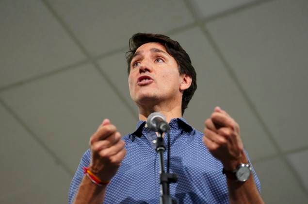 September 4, 2024, Rocky Harbour, Nf, Canada: Prime Minister Justin Trudeau answers media questions following an announcement in Rocky Harbour, Nfld., on Wednesday, Sept. 4, 2024. Rocky Harbour Canada  - ZUMAc35_ 20240904_zaf_c35_113 Copyright: xSeanxKilpatrickx