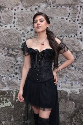 TV Horror Serie Reliquias Oscuras Photocall in Mexiko-Stadt September 4, 2024, Mexico City, Ciudad de Mexico, Mexico: Alessandra GooÂ±i Bucio attending the Pihotocall for the horror Tv series Ã¢â‚¬ËœReliquias OscurasÃ¢â‚¬â ¢ by Televisa Univision at Convento San Joaquin. on September 4, 2024 in Mexico City, Mexico. Mexico City Mexico - ZUMAe321 20240904_zea_e321_017 Copyright: xYamakxPerea xEyepixxGroupx