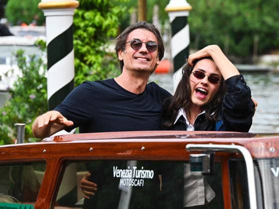 Entertainment Themen der Woche KW36 Venice, 81st Venice Film Festival 2024 - eighth evening. Day 9 - In the photo: Romana Maggiora Vergano, Fabrizio Gifuni  Copyright: xSimonexComix xipa-agency.netx xPoolxPhotoxEventsx04x IPA_Agency_IPA49371767