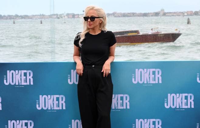 September 5, 2024, Venice, ITALY: US singer and actor Lady Gaga poses during a photocall for the movie Joker: Folie a Deux at Cipriani Hotel during the 81st annual Venice International Film Festival, in Venice, Italy, 05 September 2024. The movie is presented in the official competition Venezia 81 at the festival running from 28 August to 07 September 2024. ANSA ETTORE FERRARI. Venice ITALY  - ZUMAa110 20240905_zaf_a110_028 Copyright: xEttorexFerrarix