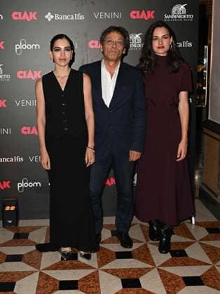Venice, 81st Venice Film Festival 2024 -. Ciak Award. In the photo Selene Camarazza Director Flavio Natalia, Romana Maggiora Vergano  Copyright: xManuelexMangiarottix xipa-agencyx xPoolxPhotoxEventsx04x IPA_Agency_IPA49387159