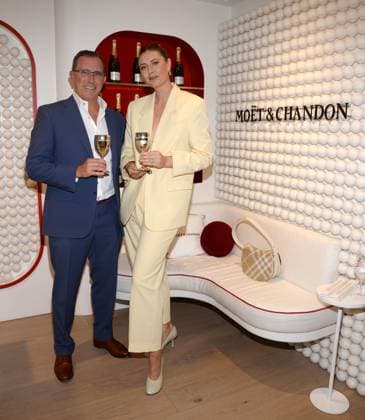 The Moet & Chandon Clubhouse suite at the US Open Featuring: Maria Sharapova Where: Queens, New York, United States When: 05 Sep 2024 Credit: Joey Andrew startraksphoto.com EDITORIAL USE ONLY. NOT FOR USE BY NEWSPAPERS BASED IN THE UK. Copyright: xJOEYxANDREWx instar54098179