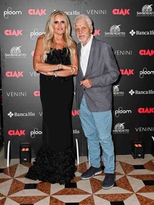 Venice, 81st Venice Film Festival 2024 -. Ciak Award. In the photo: Tiziana Rocca and Michele Placido  Copyright: xManuelexMangiarottix xipa-agencyx xPoolxPhotoxEventsx04x IPA_Agency_IPA49388731