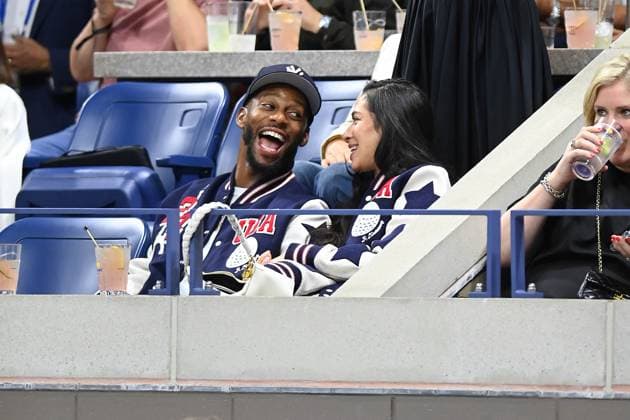 Celebrities spotted on day 11 at The US Open Featuring: Victor Cruz Where: Queens, New York, United States When: 05 Sep 2024 Credit: Sophie Fritz startraksphoto.com EDITORIAL USE ONLY. NOT FOR USE BY NEWSPAPERS BASED IN THE UK. Copyright: xSOPHIExFRITZx instar54098236