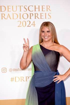 Beatrice Egli bei der Verleihung des 15. Deutschen Radiopreises 2024 im Musical Theater Neue Flora. Hamburg, 05.09.2024