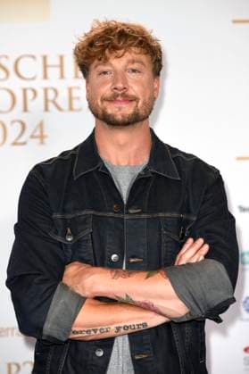 Samu Haber bei der Verleihung des 15. Deutschen Radiopreises 2024 im Musical Theater Neue Flora. Hamburg, 05.09.2024