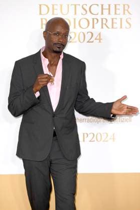 Yared Dibaba bei der Verleihung des 15. Deutschen Radiopreises 2024 im Musical Theater Neue Flora. Hamburg, 05.09.2024
