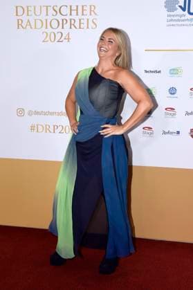 Beatrice Egli bei der Verleihung des 15. Deutschen Radiopreises 2024 im Musical Theater Neue Flora. Hamburg, 05.09.2024