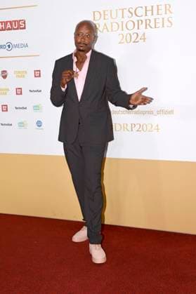 Yared Dibaba bei der Verleihung des 15. Deutschen Radiopreises 2024 im Musical Theater Neue Flora. Hamburg, 05.09.2024