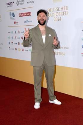 Calum Scott bei der Verleihung des 15. Deutschen Radiopreises 2024 im Musical Theater Neue Flora. Hamburg, 05.09.2024