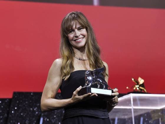 Venice, 81st Venice Film Festival 2024 - Eleventh Evening: Closing Ceremony. The Awards. In the photo Maura Delpero  Copyright: xAlbertoxTerenghix xipa-agency.nex xPoolxPhotoxEventsx04x IPA_Agency_IPA49436979