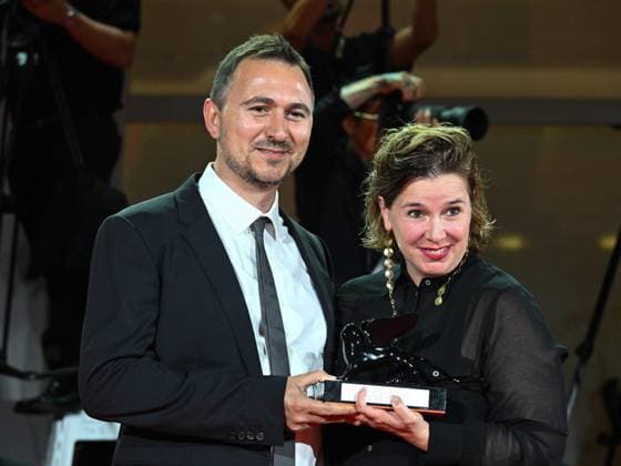 Venice, 81st Venice Film Festival 2024 - Eleventh Evening: Closing Ceremony. Winners Photocall. In the photo Marco Valerio Fusco, Dorothe Beinemeier  Copyright: xManuelexMangiarottix xipa-agencyx xPoolxPhotoxEventsx04x IPA_Agency_IPA49438114