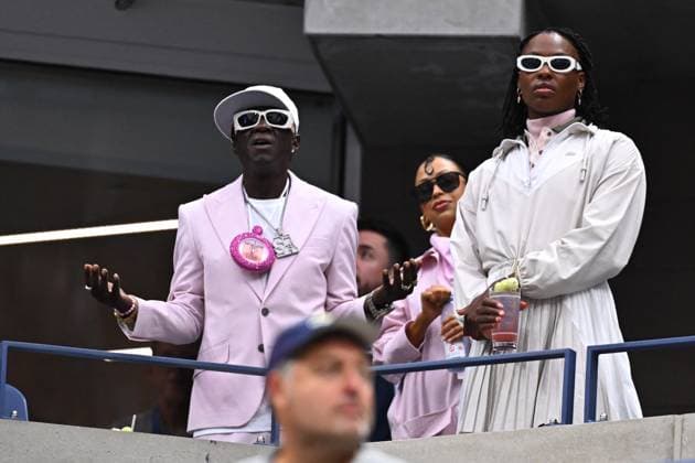 US Open - Celebs Watch Women s Final Singer Flavor Fav attends the women s final at the 2024 US Open at Billie Jean National Tennis Center in New York City, NY, USA, on September 7, 2024. Photo by Corinne Dubreuil ABACAPRESS.COM New York City NY United States  Copyright: xDubreuilxCorinne ABACAx