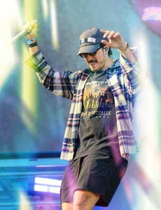 Der deutsch Rapper Rin bei seinem Auftritt beim Musikfestival Superbloom in München am 07.09.2024. München Olympiapark Bayern Deutschland