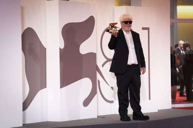 Foto IPP Daniele Cifala™ Venezia 07 09 2024 2024 Winners Photocall - The 81st Venice International Film Festival nella foto : Pedro Almodovar Italy Photo Press - World Copyright