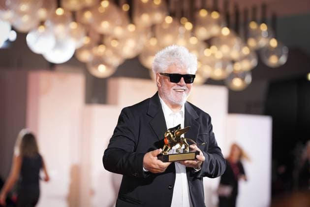 Foto IPP Daniele Cifala™ Venezia 07 09 2024 2024 Winners Photocall - The 81st Venice International Film Festival nella foto : Pedro Almodovar Italy Photo Press - World Copyright
