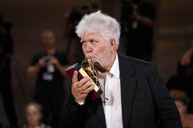 Foto IPP Daniele Cifala™ Venezia 07 09 2024 2024 Winners Photocall - The 81st Venice International Film Festival nella foto : Pedro Almodovar Italy Photo Press - World Copyright