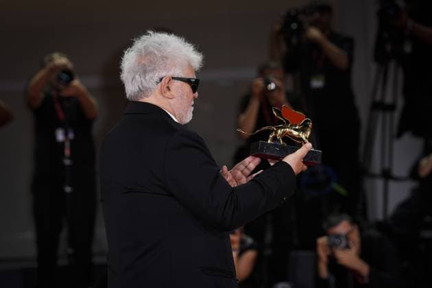 Foto IPP Daniele Cifala™ Venezia 07 09 2024 2024 Winners Photocall - The 81st Venice International Film Festival nella foto : Pedro Almodovar Italy Photo Press - World Copyright