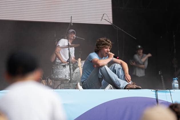 Entertainment Bilder des Tages Der Sänger Zartmann bei seinem Auftritt beim Musikfestival Superbloom in München am 08.09.2024. München Olympiapark Bayern Deutschland