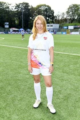 Esther Roling beim 16. Benefiz Fussballspiel Kicken mit Herz zugunsten der Kinder Herzstation des UKE Eppendorf in Hamburg am 08.09.2024