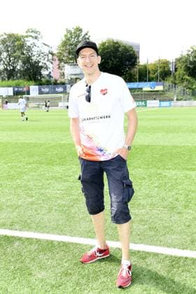 Steffen Hallaschka beim 16. Benefiz Fussballspiel Kicken mit Herz zugunsten der Kinder Herzstation des UKE Eppendorf in Hamburg am 08.09.2024
