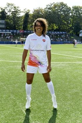 Jorge Gonzalez beim 16. Benefiz Fussballspiel Kicken mit Herz zugunsten der Kinder Herzstation des UKE Eppendorf in Hamburg am 08.09.2024