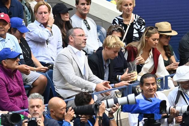 Celebrities at the Moet & Chandon Clubhouse suite at the US Open Featuring: Liev Schreiber Where: Queens, New York, United States When: 08 Sep 2024 Credit: Joey Andrew startraksphoto.com EDITORIAL USE ONLY. NOT FOR USE BY NEWSPAPERS BASED IN THE UK. Copyright: xJOEYxANDREWx instar54104619