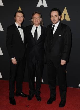 Paul Dano and John Cusack arriving at the Academy of Motion Picture Arts and Sciences 7th Annual Governors Awards at The Ray Dolby Ballroom at the Hollywood & Highland Center on November 14, 2015 in Hollywood, California Copyright: x FAMOUSx ab1o0225