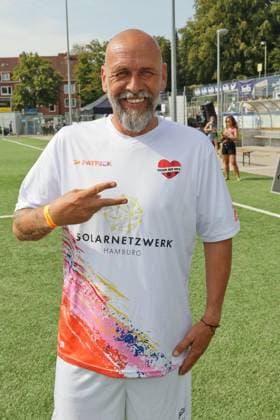 RECORD DATE NOT STATED KICKEN MIT HERZ, 08.09.2024 Holger Stanislawski, Kicken mit Herz das Benefiz Fussballspiel zu Gunsten der Kinderstation des UKE im Stadion des SC Victoria, Hamburg, 08.09.2024 Copyright: xEventpressxMPx