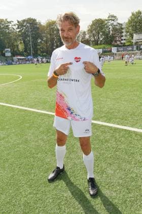 RECORD DATE NOT STATED KICKEN MIT HERZ, 08.09.2024 Götz Otto, Kicken mit Herz das Benefiz Fussballspiel zu Gunsten der Kinderstation des UKE im Stadion des SC Victoria, Hamburg, 08.09.2024 Copyright: xEventpressxMPx