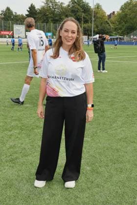 RECORD DATE NOT STATED KICKEN MIT HERZ, 08.09.2024 Nina Zimmermann, Kicken mit Herz das Benefiz Fussballspiel zu Gunsten der Kinderstation des UKE im Stadion des SC Victoria, Hamburg, 08.09.2024 Copyright: xEventpressxMPx