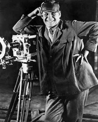Sergei Eisenstein on set of Old and New 8760580 02.09.1929 Director Sergei Eisenstein filming the propaganda epic film Old and New (General Line), 1929. Moscow Russia  Copyright: xx